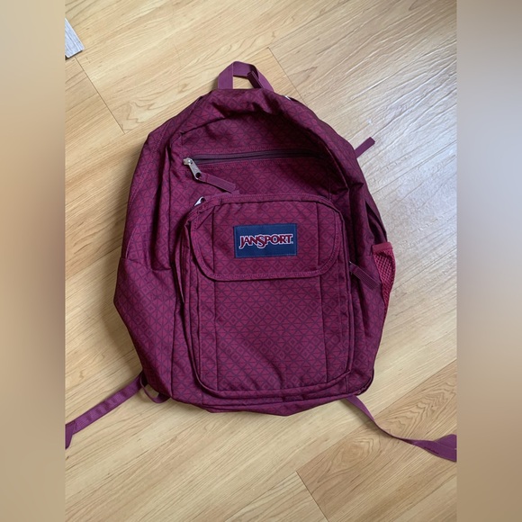 Maroon JanSport backpack. Like new! - Picture 1 of 8